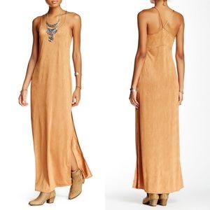 NWOT Ginger Gold She Moves Maxi Slip Free People
